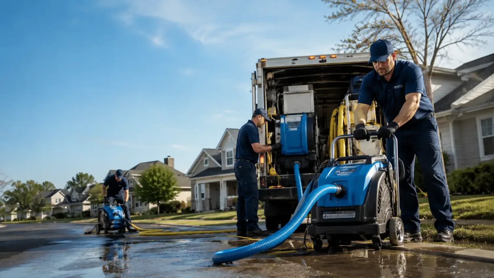 Flood Damage Cleanup in Saint Hedwig, TX